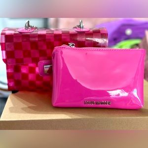 Steve Madden Checkered Vinyl Crossbody